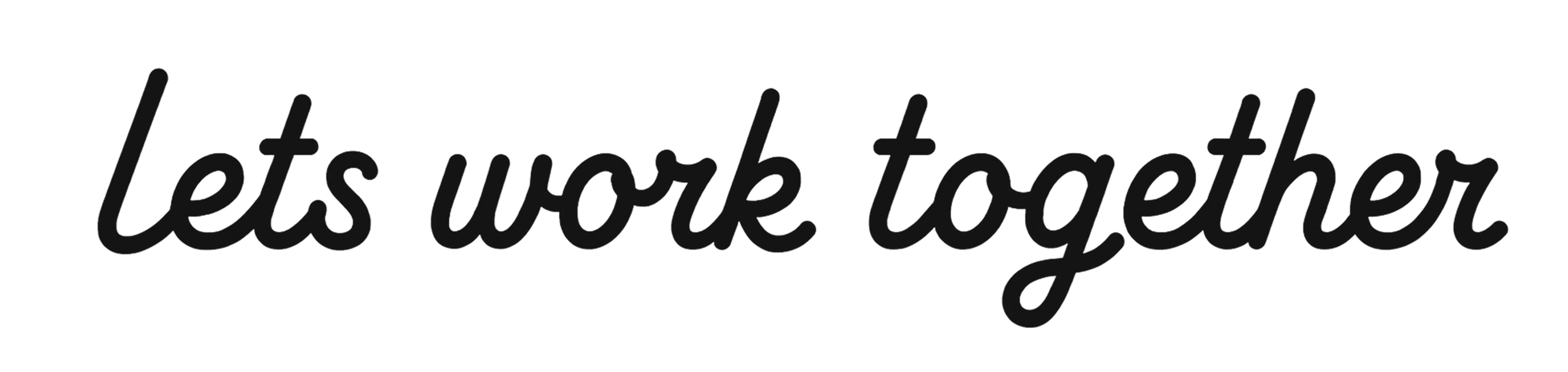 lets work together
